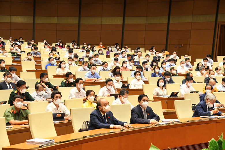 Thông cáo báo chí số 8, Kỳ họp thứ nhất, Quốc hội khóa XV